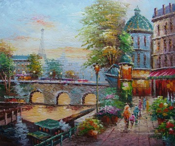  38 - yxj038fB Impressionismus Paris Szenen